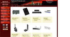 Desktop Screenshot of digiboard-products.com